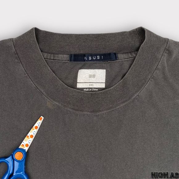 Ksubi Men's 2XL Gray Crew Neck T Shirt Long Sleeve Embroidered Logo LIMITED - Picture 16 of 16